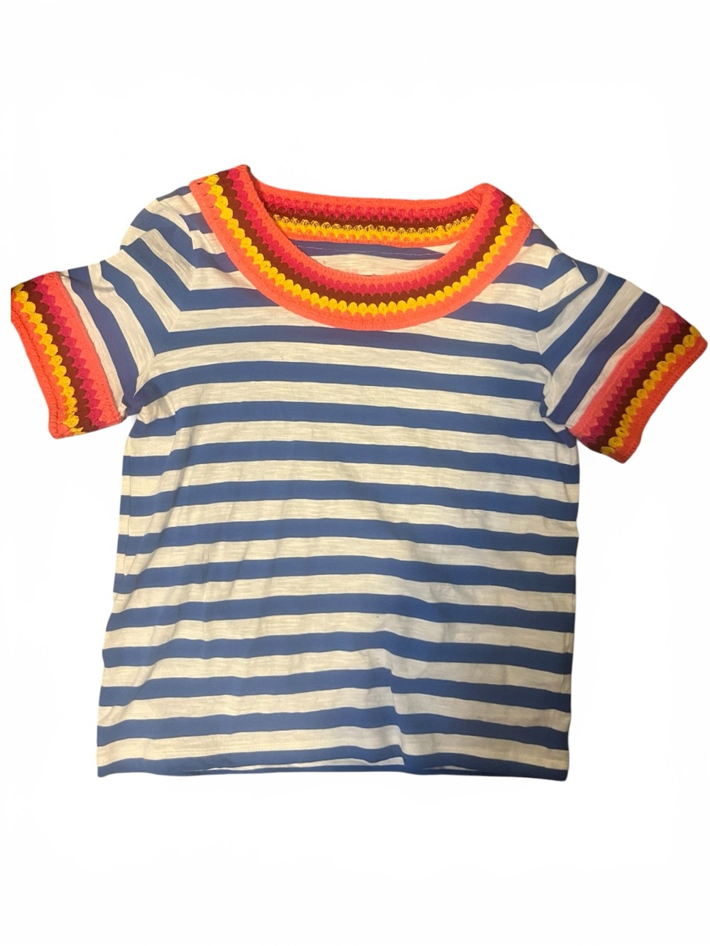 Boden Fae Cotton Stripe
Crochet T-Shirt - Picture 3 of 5
